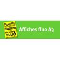 Affiches fluo A3